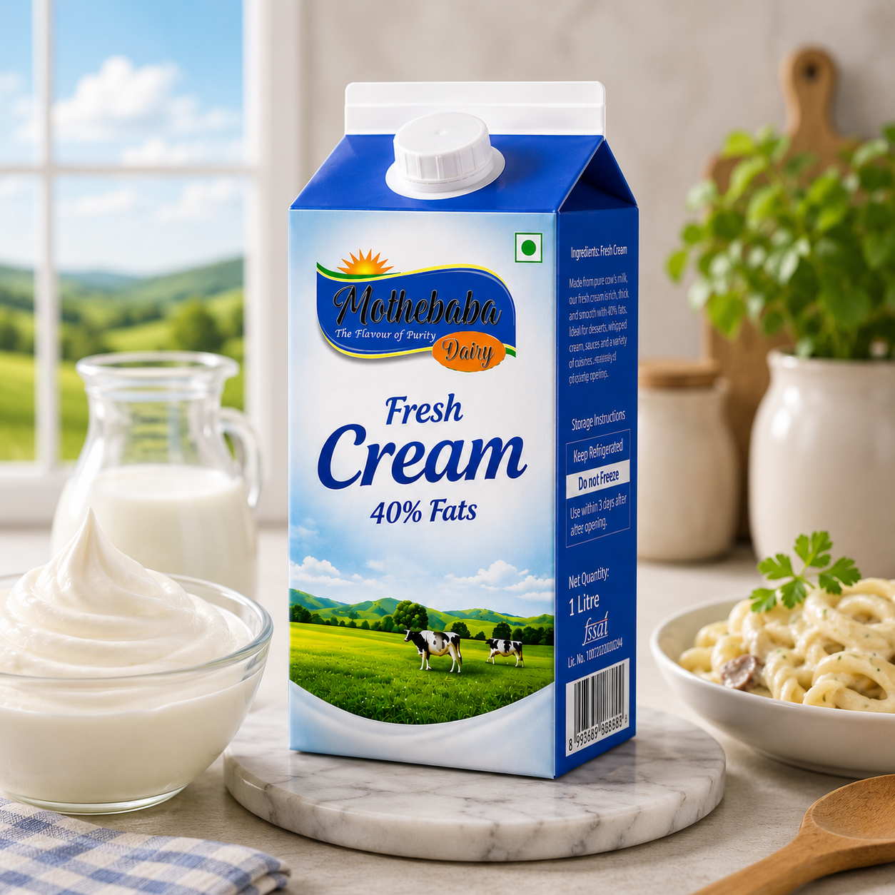 Fresh Cream 40% Fats